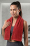 155 Grams Sweat-Absorbing Athlete Towel for Sports Fitness Training Gym Boxing 1 Piece Cotton 30X100 - 2