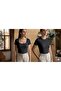2-Pack Square Neck/Cyclist Neck Ribbed Camisole Fabric Body-Fitting T-Shirt