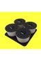Porcelain 4-Piece Spice Rack Set