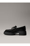 100% Goat Leather Black Women's Loafer Yw0Yw02044Beh - 5