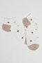 3 Pack Patterned Ankle Socks - 4