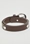 2 Pack Solid Buckle Belts - 4