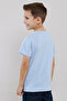 Printed T-Shirt with Crew Neck and Short Sleeves - 6