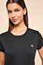 Logo Detail Active T-Shirt With Crew Neck and Short Sleeves - 4