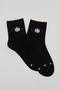 3 Pack Patterned Crew Socks - 2