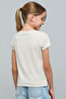 Graphic Print T-Shirt with Crew Neck and Short Sleeves - 4