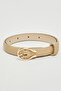 2 Pack Solid Buckle Belts - 3