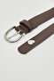 2 Pack Solid Buckle Belts - 5
