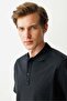 Men's Polo Neck T-shirt Smoked - 5