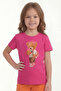 Girl's T-Shirt Short Sleeve Printed B1