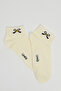 3 Pack Patterned Ankle Socks - 3