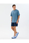 M Micro Collection 7 Inch Walk Short Men's Navy Blue Shorts S211710-0505 - 4