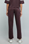 Logo Detail Trackpants with Elastic Waist - 5
