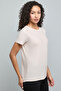 Logo Detail Active T-Shirt with Crew Neck and Short Sleeves - 4