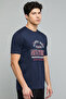 Typography Print T-Shirt with Crew Neck and Short Sleeves - 5