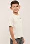 Embroidery Detail T-Shirt with Crew Neck and Short Sleeves - 4