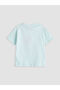 Blue Printed Baby Boy T-Shirt and Shorts Set - 6