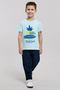 Printed T-Shirt with Crew Neck and Short Sleeves - 2