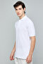 Solid Polo T-Shirt with Short Sleeves - 2