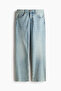 Flared Regular Waist Ankle Jeans - 4