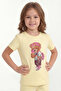 Girl's T-Shirt Short Sleeve Printed B1