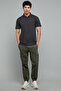 Textured Polo T-Shirt with Short Sleeves - 2