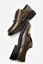 Evelyn Women's Genuine Leather Loafer Khaki - 5