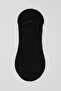 3 Pack Solid No-Show Socks - 2