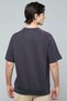 Embroidery Detail T-Shirt with Crew Neck and Short Sleeves - 5