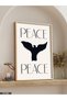 Peace Freedom One Piece Wooden Framed Painting - 2