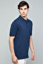 Solid Polo T-Shirt with Short Sleeves - 5