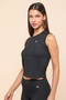 Logo Detail Sleeveless Active T-Shirt With Crew Neck - 5