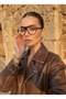نظارات نسائية زرقاء اللون للحماية من الضوء، إطار خفيف الوزن 58 EKARTMAN - 2