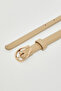 2 Pack Solid Buckle Belts - 5