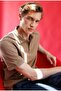 Men's Polo Neck T-Shirt Tan