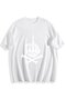 Printed Oversize White Tshirt - 2