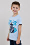 Printed T-Shirt with Crew Neck and Short Sleeves - 4