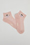 3 Pack Patterned Ankle Socks - 4