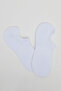 3 Pack Solid Ankle Socks - 3