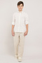 Striped T-Shirt With Crew Neck and Short Sleeves - 3