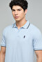 Logo Detail Polo T-Shirt with Short Sleeves - 4