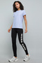 Logo Detail Active T-Shirt with Crew Neck and Short Sleeves - 3