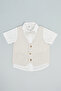 3 Piece Shirt, Waistcoat and Shorts Set - 2
