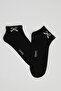 3 Pack Patterned Ankle Socks - 2
