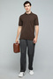 Solid Polo T-Shirt with Short Sleeves - 2