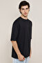 Print Detail T-Shirt with Crew Neck and Short Sleeves - 4