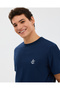M regular t-shirt men's navy blue t-shirt s2610117-0505 - 5