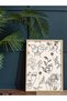 Minimalist Woman Drawing One Piece Wooden Framed Painting - 4