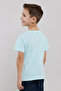 Printed T-Shirt with Crew Neck and Short Sleeves - 6