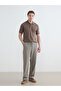 Esvab • Modern & Distinctive Standard Fit Men's Textured Trousers